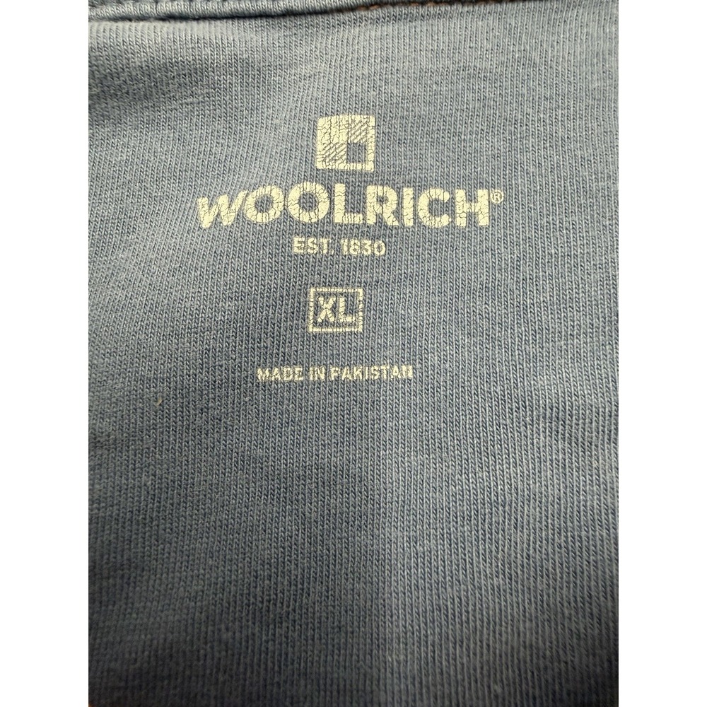 Woolrich Men's Orange Polo‎ Shirt XL 100% Cotton Short Sleeve With Pocket - Picture 2 of 8